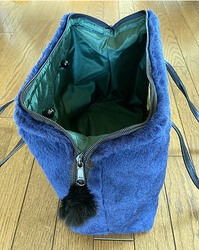 ネイビーバッグ スーツ