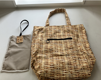 軽くかわい巾着バッグ